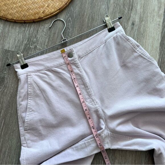 Nwt Eileen fisher organic cotton corduroy wide ankle pants lavender size XS - Picture 4 of 7